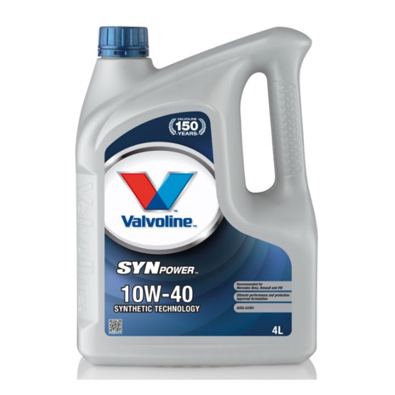А SYNPOWER 10W-40 (4л)