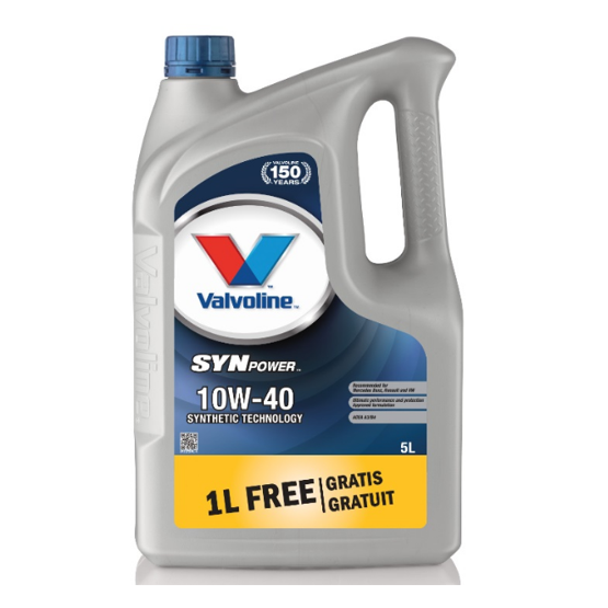 Synpower 10w-40 (5л) 1lfg - Valvoline 872272