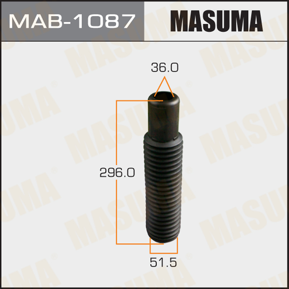 Пыльник стоек | зад | - Masuma MAB1087