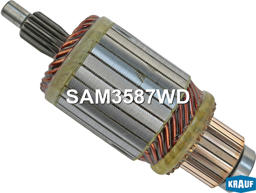 Ротор стартера - Krauf SAM3587WD