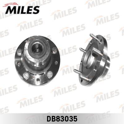 Ступица с подшипником задняя, ford transit 06- 800/1300kg. - Miles DB83035