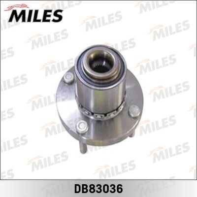 Ступица с подшипником передняя +abs, mitsubishi colt vi/smart forfour 04-. - Miles DB83036