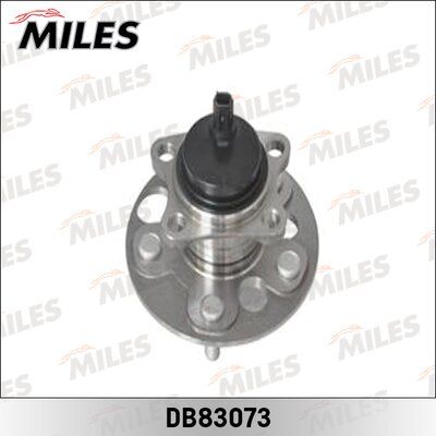 Ступица с подшипником задняя + abs, toyota auris i/corolla x 07-. - Miles DB83073