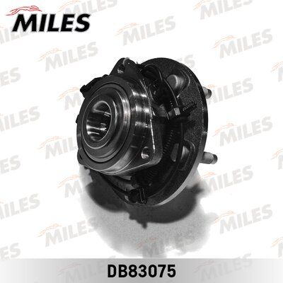 Ступица с подшипником передняя +abs, jeep grand cherokee iii/commander 05-10 - Miles DB83075