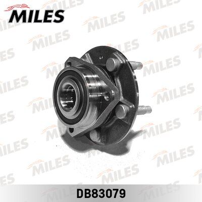 Ступица с подшипником (5 шпилек) +abs, opel insignia 08. пер. - Miles DB83079