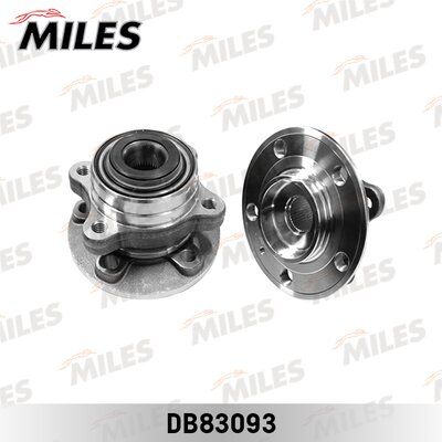Ступица с подшипником передняя, volvo xc90 02- , 16 -196987. - Miles DB83093