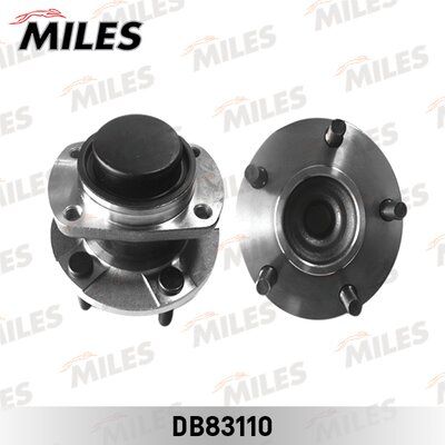 Ступица с подшипником задняя, chrysler voyager iv/dodge caravan IV 00-08. - Miles DB83110