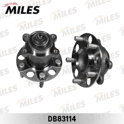 Ступица с подшипником задняя +abs, honda accord VII 03-08. - Miles DB83114