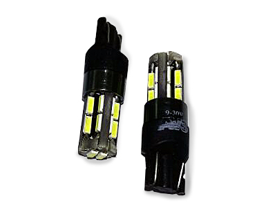 Лампа светодиодная t104 T10/белый/ (W2.1x9.5D) canbus 18smd 4014, блистер 2 шт. - AVS A78449S