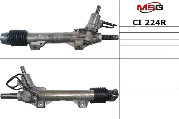 Рулевая рейка с ГУР восстановленная Peugeot Partner 2002-2008, Citroen Berlingo 2002-2008, Citroen Xsara Picasso 1 - MSG Rebuilding CI224R