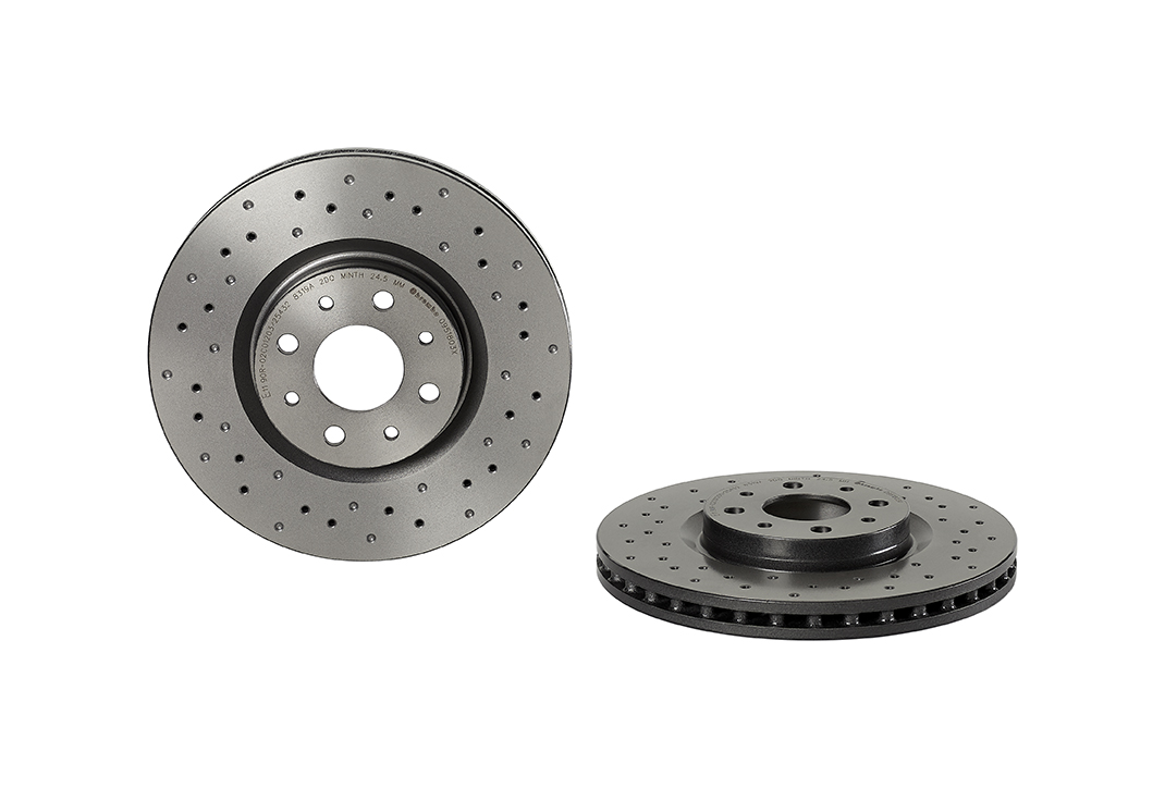 Диск тормозной Xtra | перед | - Brembo 09.5180.3X