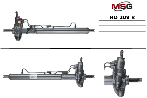 Рулевая рейка с ГУР восстановленная Honda cr-v 1995-2002 - MSG Rebuilding HO209R