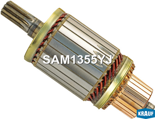 Ротор стартера - Krauf SAM1355YJ