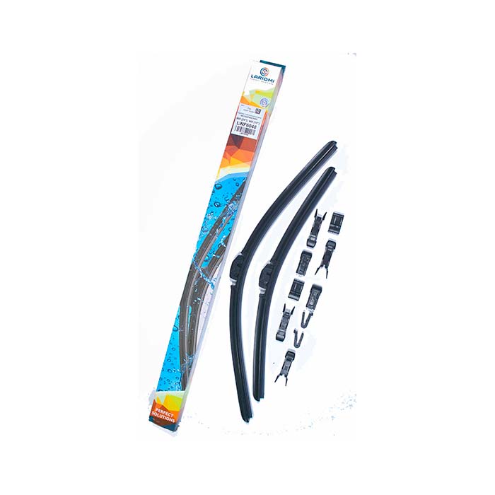 Щетки стеклоочистителя бескаркасные 600 мм+480 мм (комплект 2 шт.) LARIOMI LWF6048