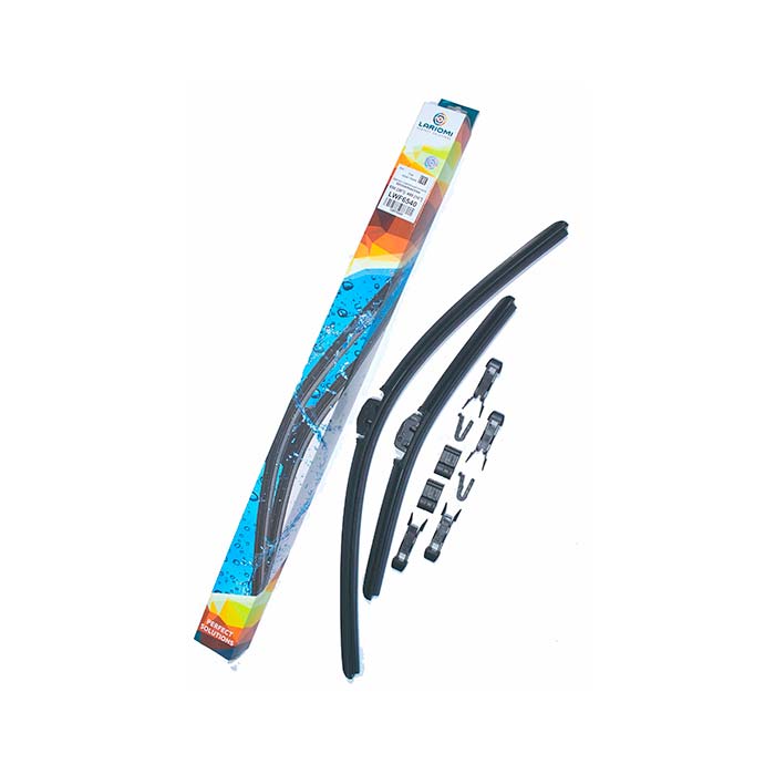 Щетки стеклоочистителя бескаркасные 650 мм+400 мм (комплект 2 шт.) LARIOMI LWF6540