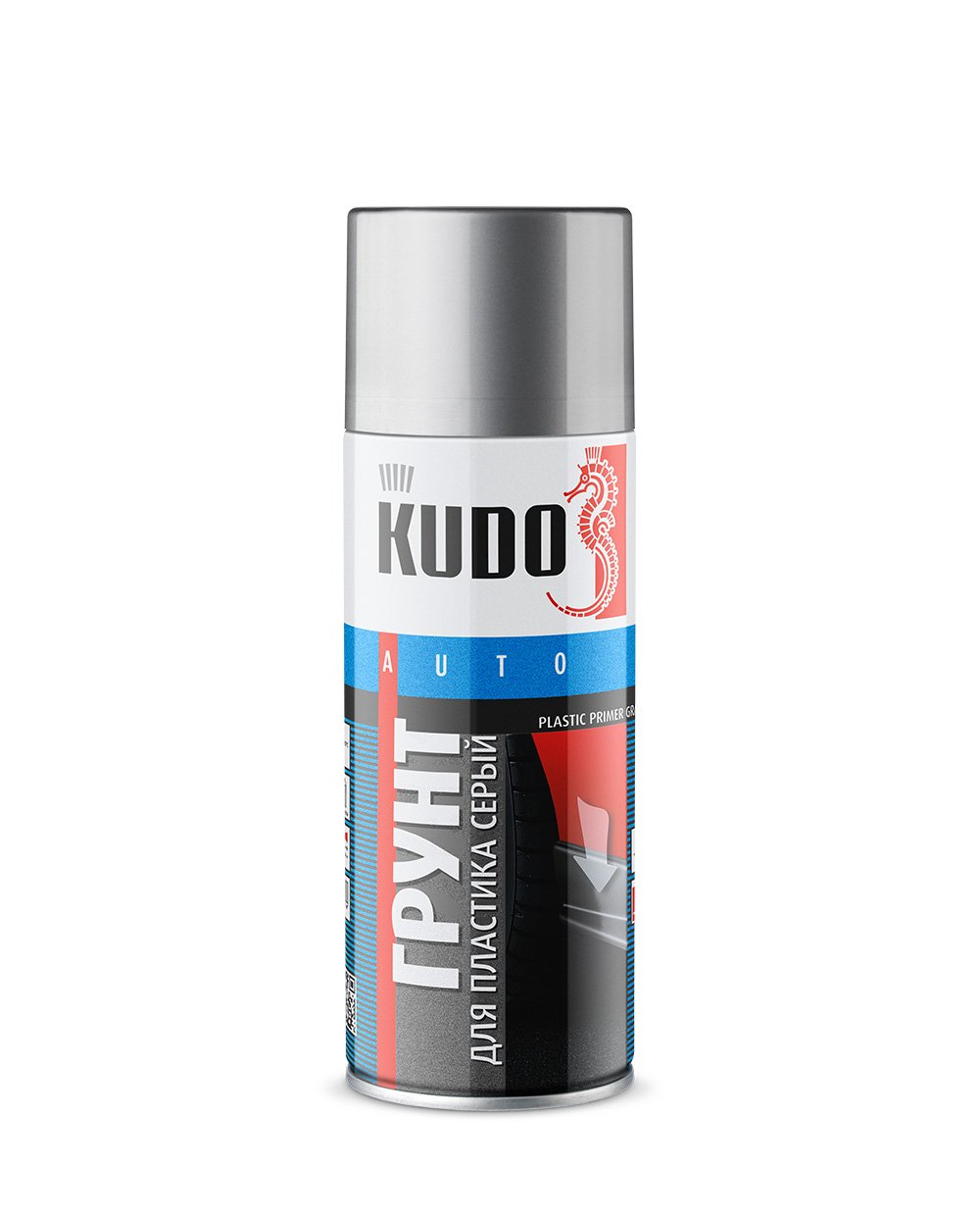 KU 6020 Грунт для пластика серый 520 мл. (6 шт) - KUDO KU6020