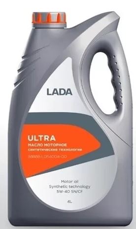 Масло  ultra 5w-40 sn/cf 4л син - Lada 88888R05400400