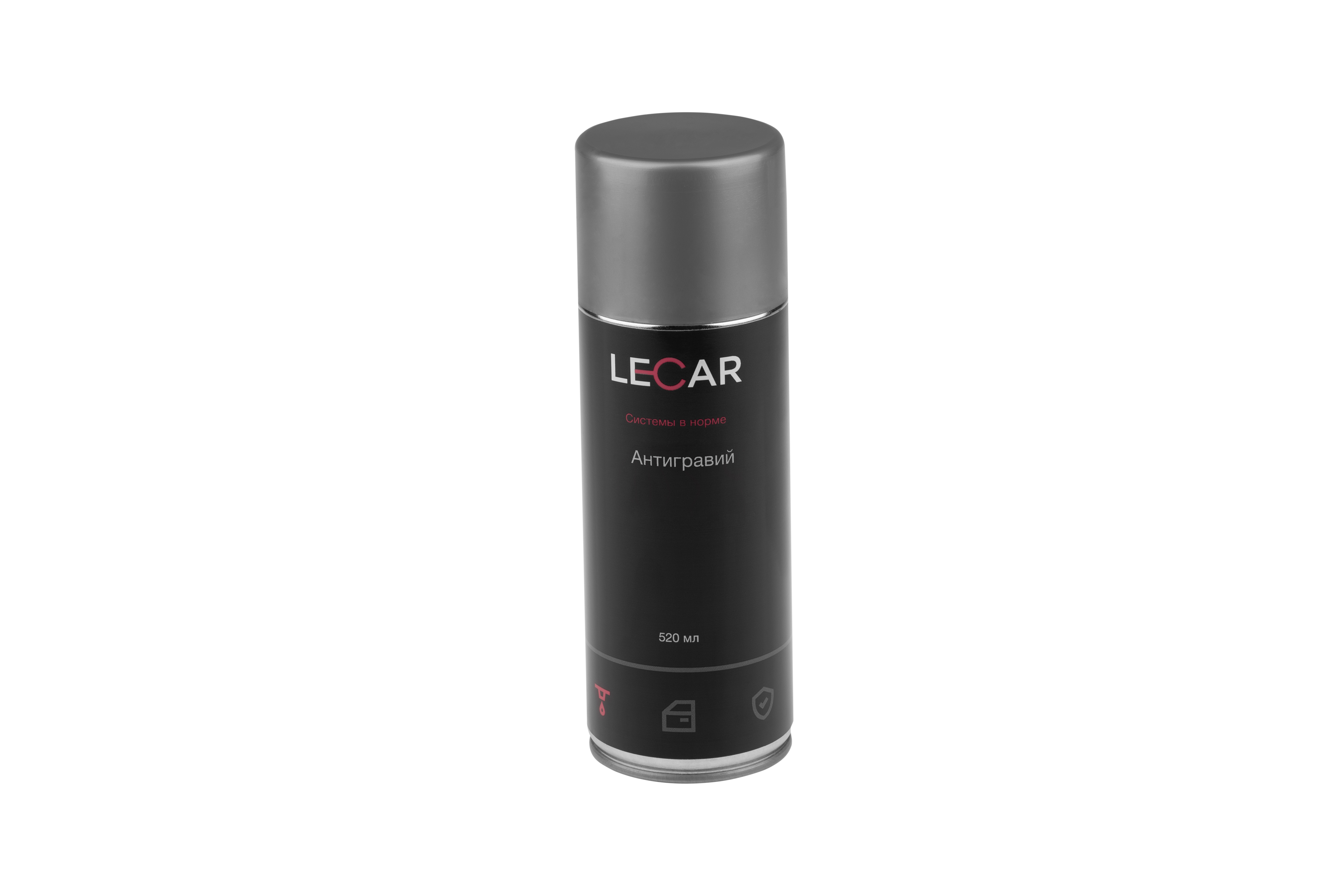 Антигравий серый (lecar) (520мл) аэроз. фирм.упак lecar - LECAR LECAR000011011