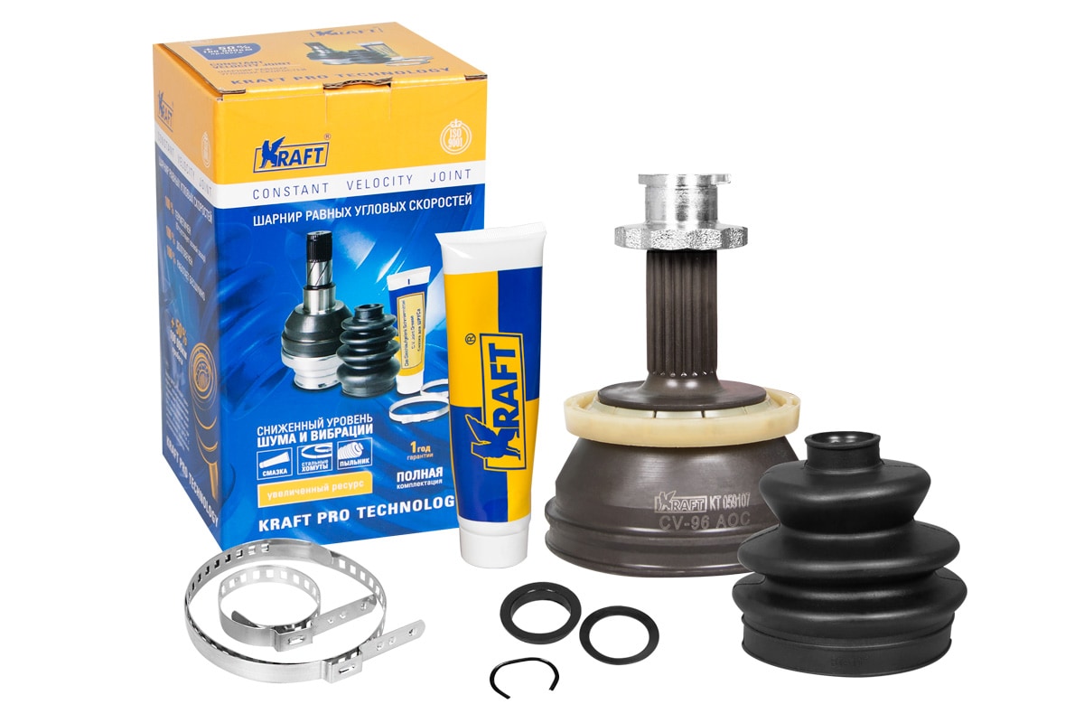 Шрус наружный для а/м Skoda Fabia 1.0-2.0 (99-08) - KRAFT KT 059107