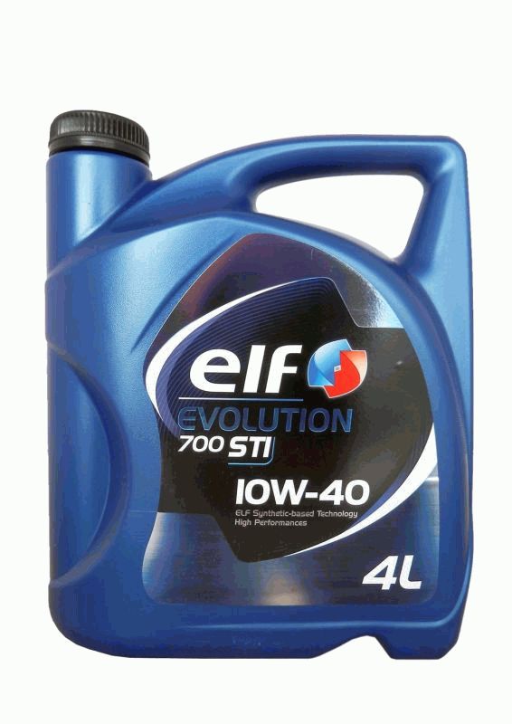 Масло  evolution 700 STI 10w40 API CF a3/b3/b4 4л п/с - Elf 10 130 501