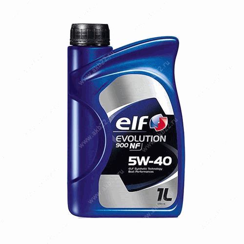 Масло  evolution 900 NF 5w-40 API sl/cf a3/b4 1л син - Elf 10 150 301