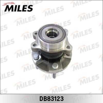 Ступица с подшипником передняя +abs, toyota auris i/avensis III t270/corolla x/rav4 IV 06-. - Miles DB83123