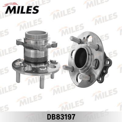Ступица с подшипником задняя hyundai solaris/kia RIO III 10-. - Miles DB83197