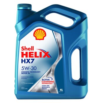 Масло  5w30 helix HX7 API sn/cf 4л п/с - Shell 550 046 351