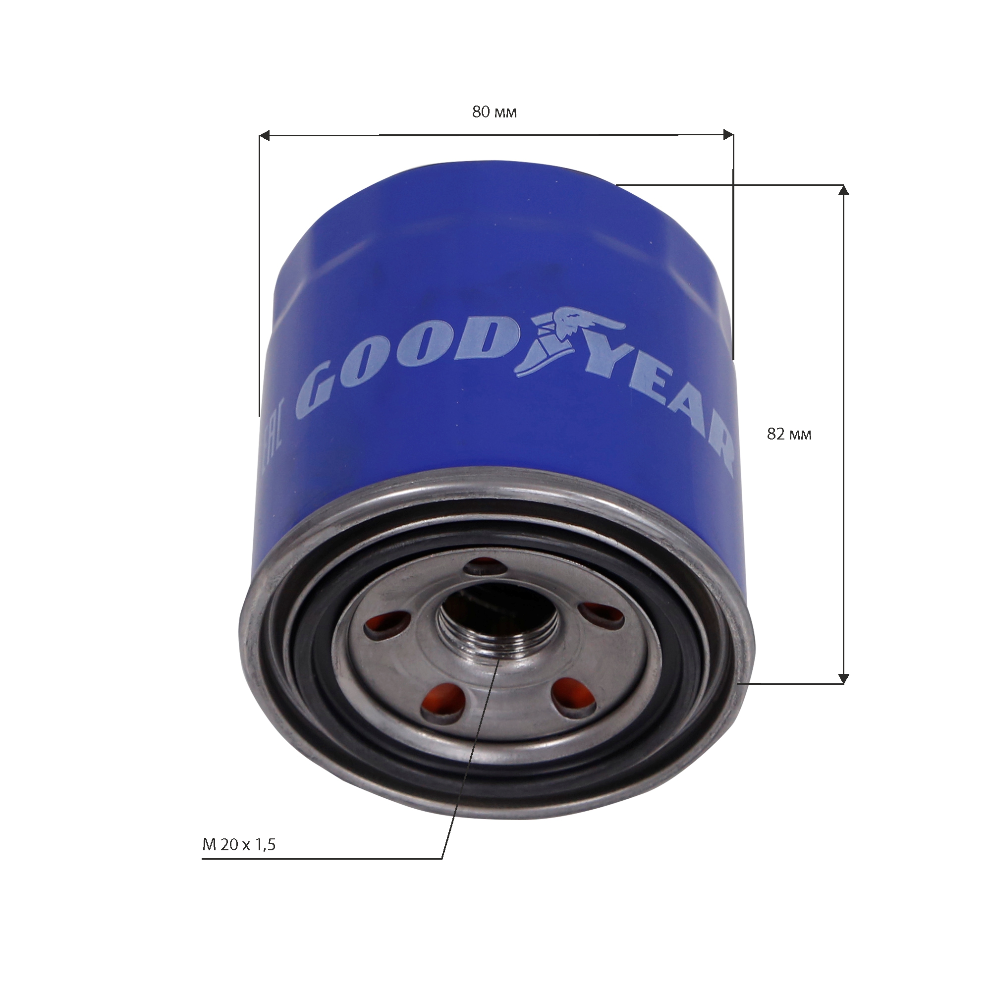 Фильтр масляный автомобильный goodyear gy1204 - GoodYear GY1204