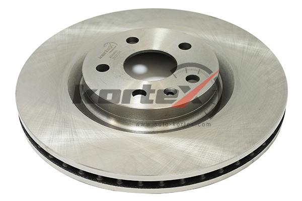 Диск тормозной cadillac cts перед.вент. (d=345mm) - KORTEX KD0490