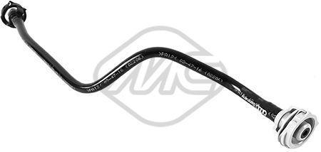 Патрубок audi  - Metalcaucho 33036