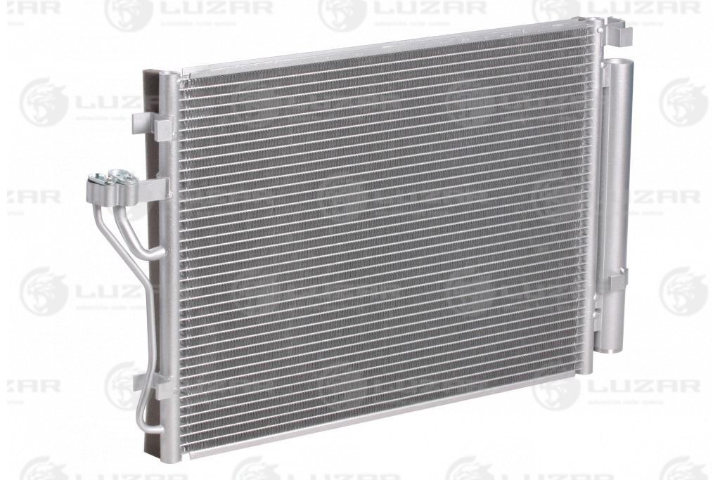 Радиатор кондиц. с ресивером для а/м Kia Sportage III/Hyundai iX35 (10-) d (тип Doowon) - Luzar LRAC 0827