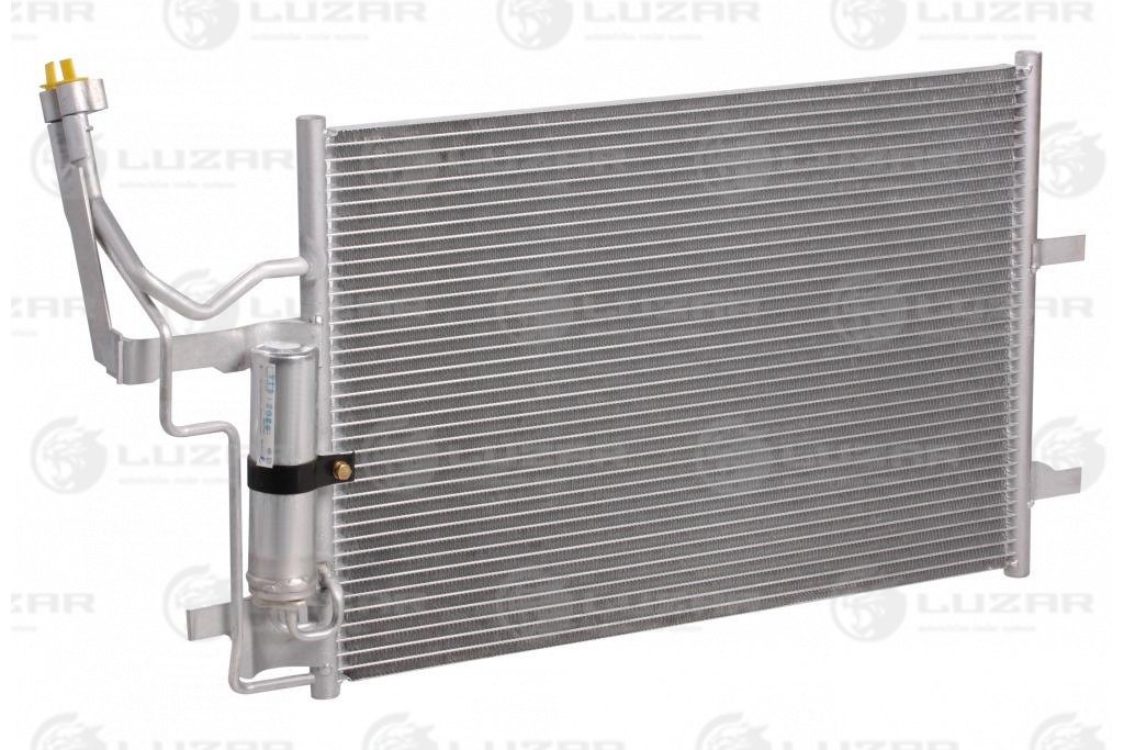 Радиатор кондиц. с ресивером для а/м Mazda 3 (03-)/5 (05-) - Luzar LRAC 2548