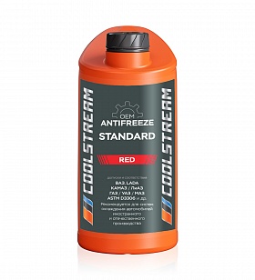 Антифриз CoolStream Standard 1 кг (красный) cs-010201-rd - CoolStream CS-010201-RD