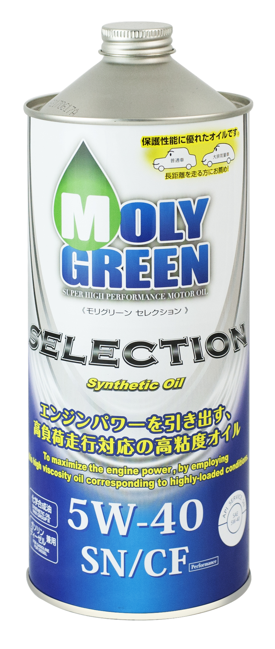 Масло моторное moly green selection sn/cf 5w-40 1л - MOLYGREEN 470 088