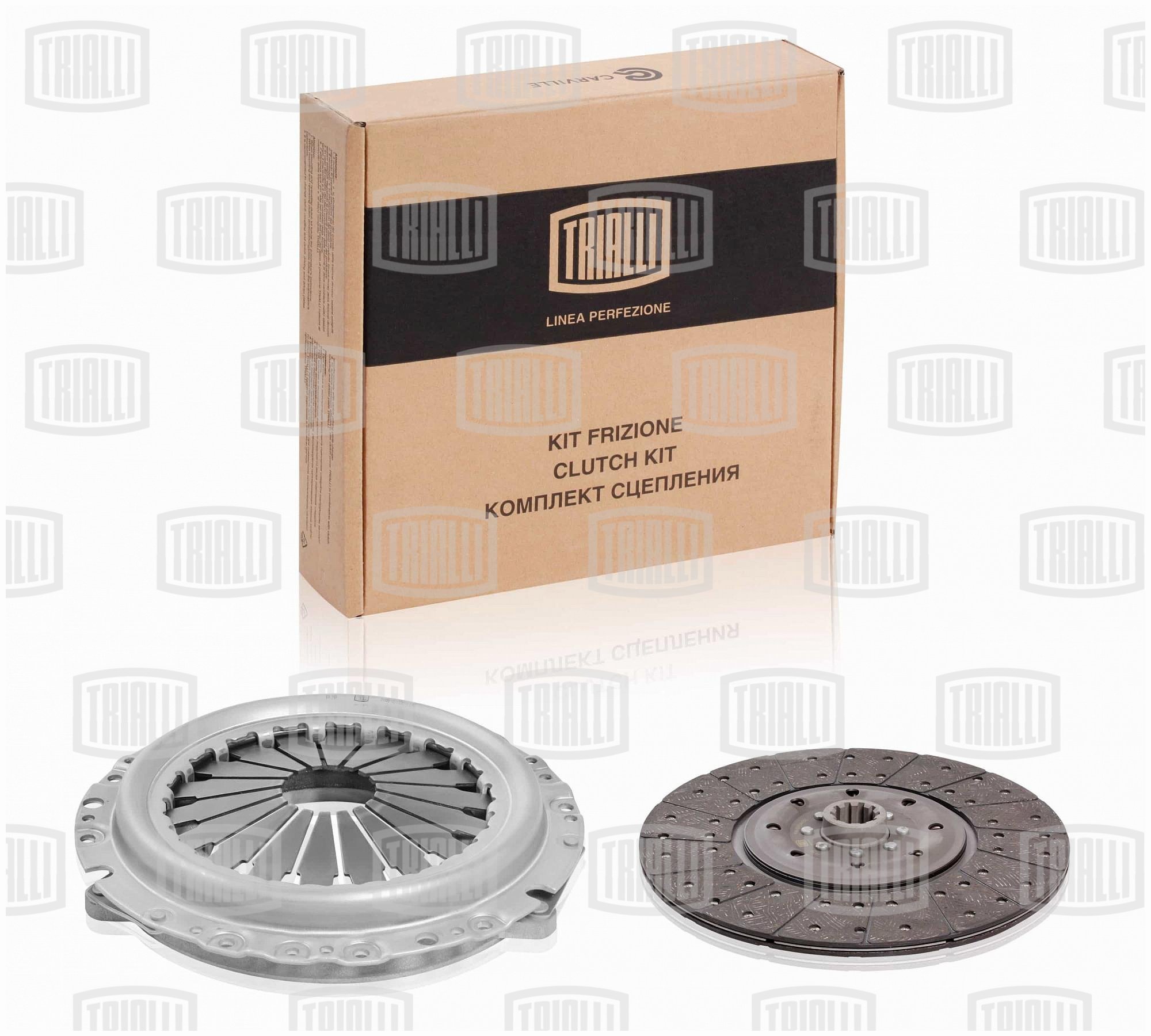 Сцепление в сборе (кмпл. без муфты) для а/м ГАЗ 33104 (дв. ммз-245) () - Trialli FR 792