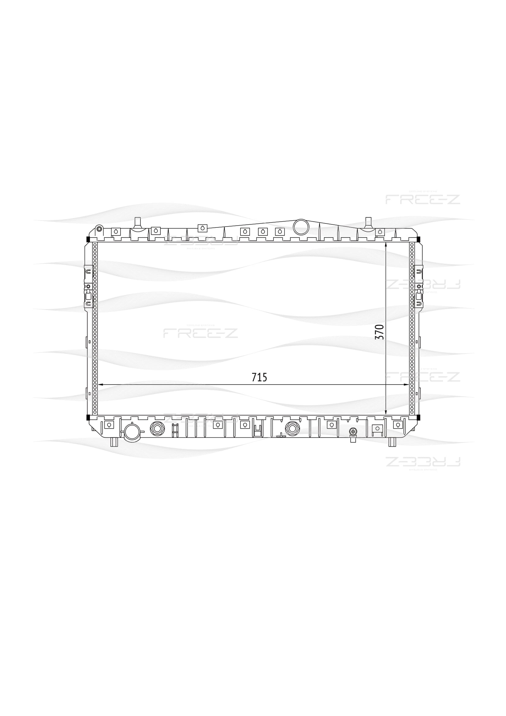 Радиатор - FREE-Z KK0130