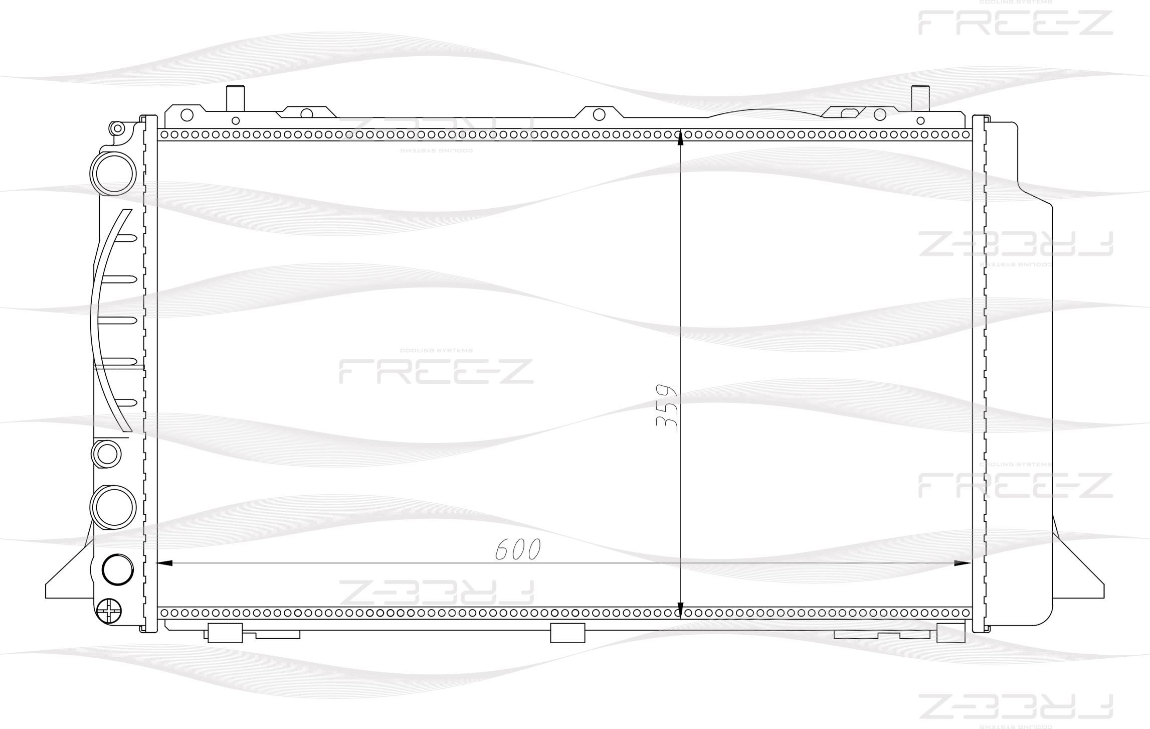 Радиатор - FREE-Z KK0114