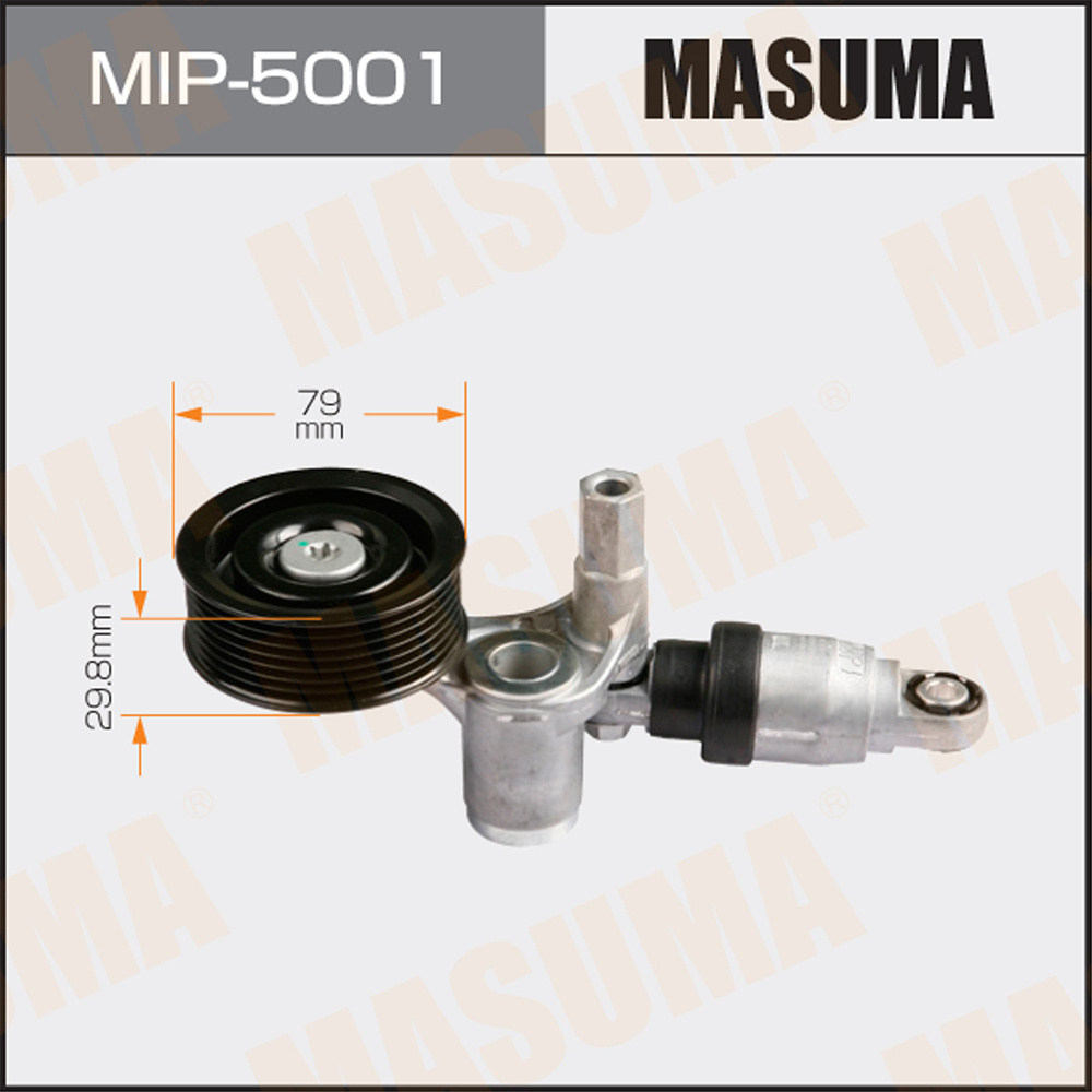 Натяжитель ремня привода навесного оборудования, k24z - Masuma MIP-5001