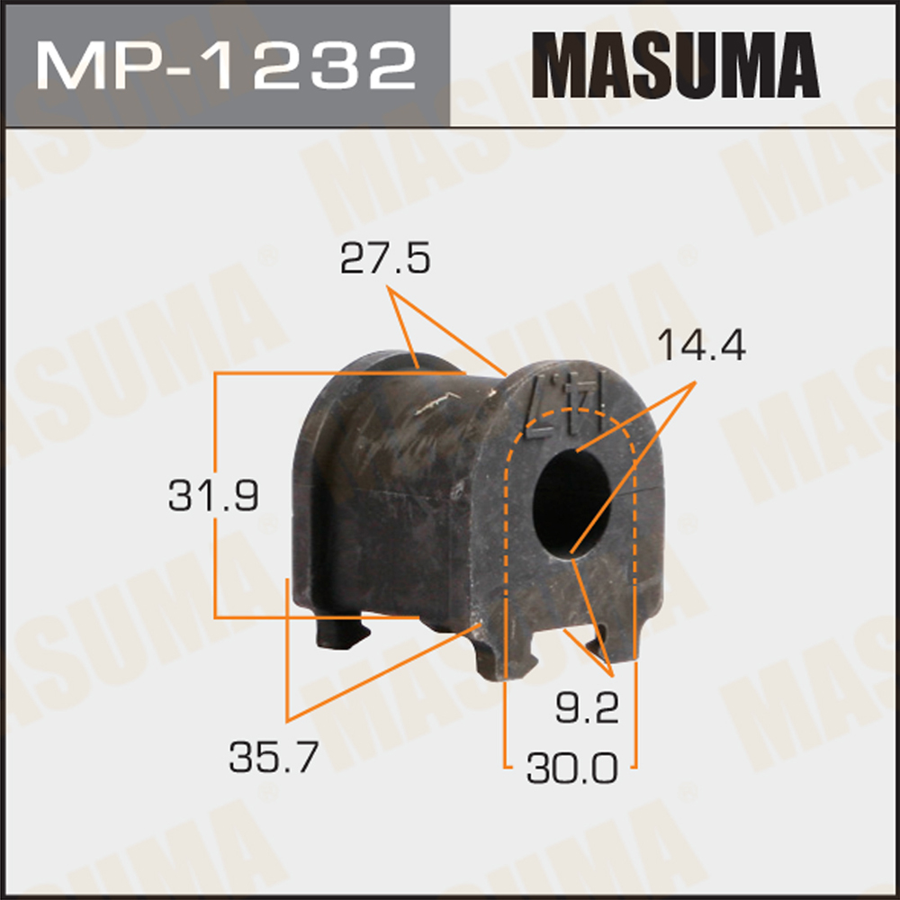 Втулка стабилизатора задней подвески - Masuma MP1232