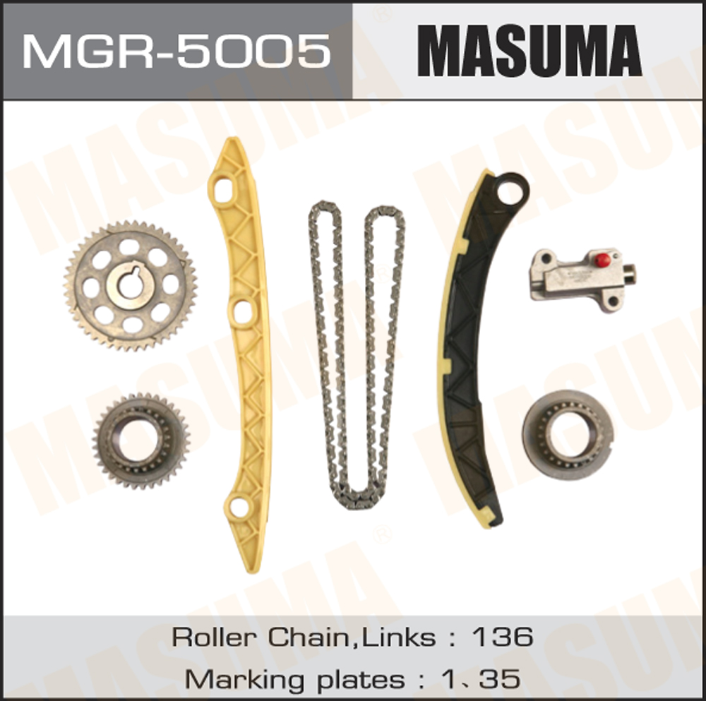 Комплект для замены цепи ГРМ masuma, r18a, r20a - Masuma MGR-5005