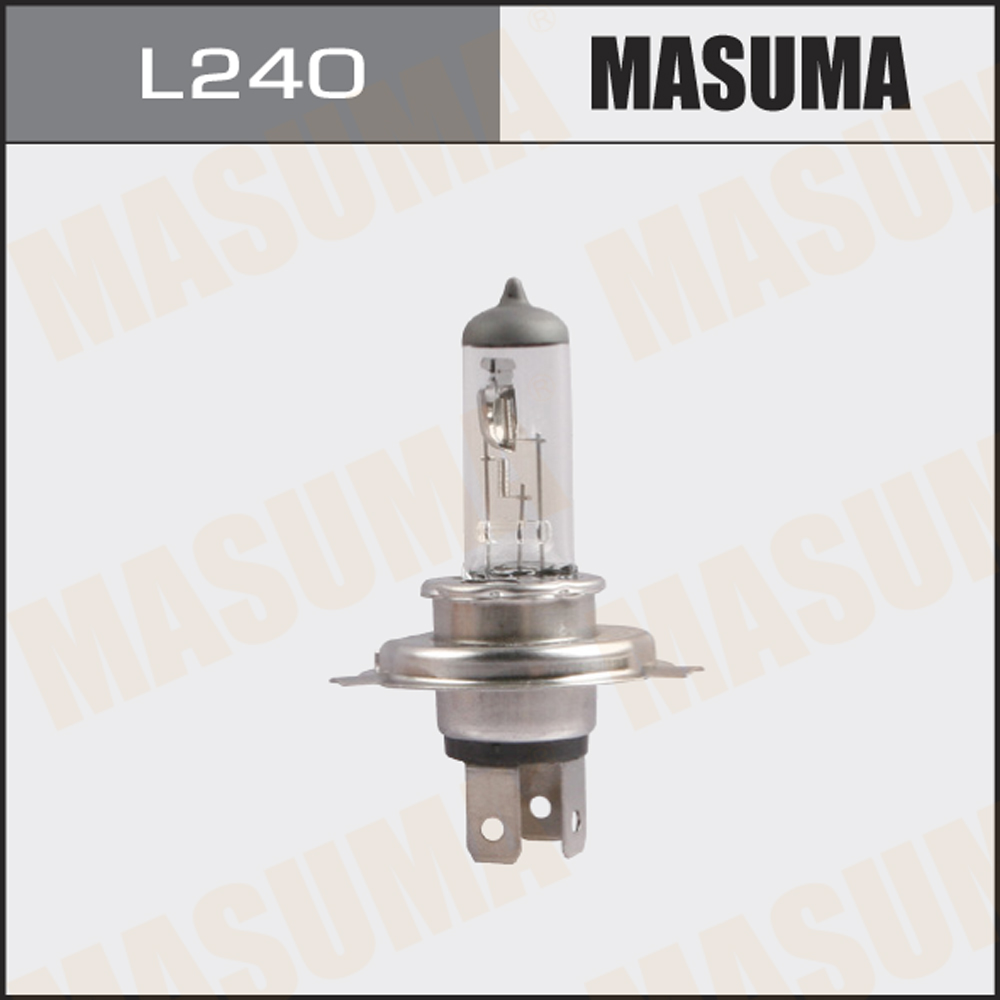 Лампа H4 12V 60/55w - Masuma L240