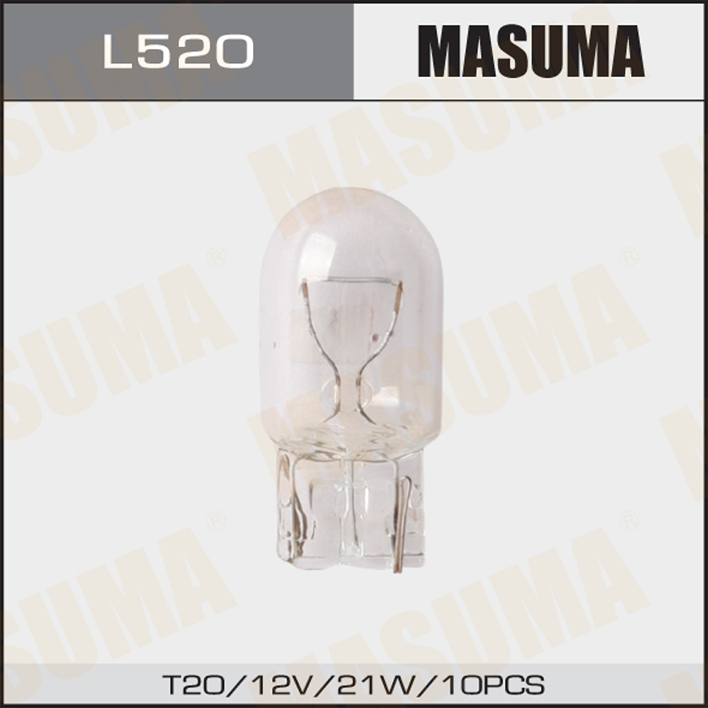 Лампа б/ц masuma 12v 21W T20 - Masuma L520