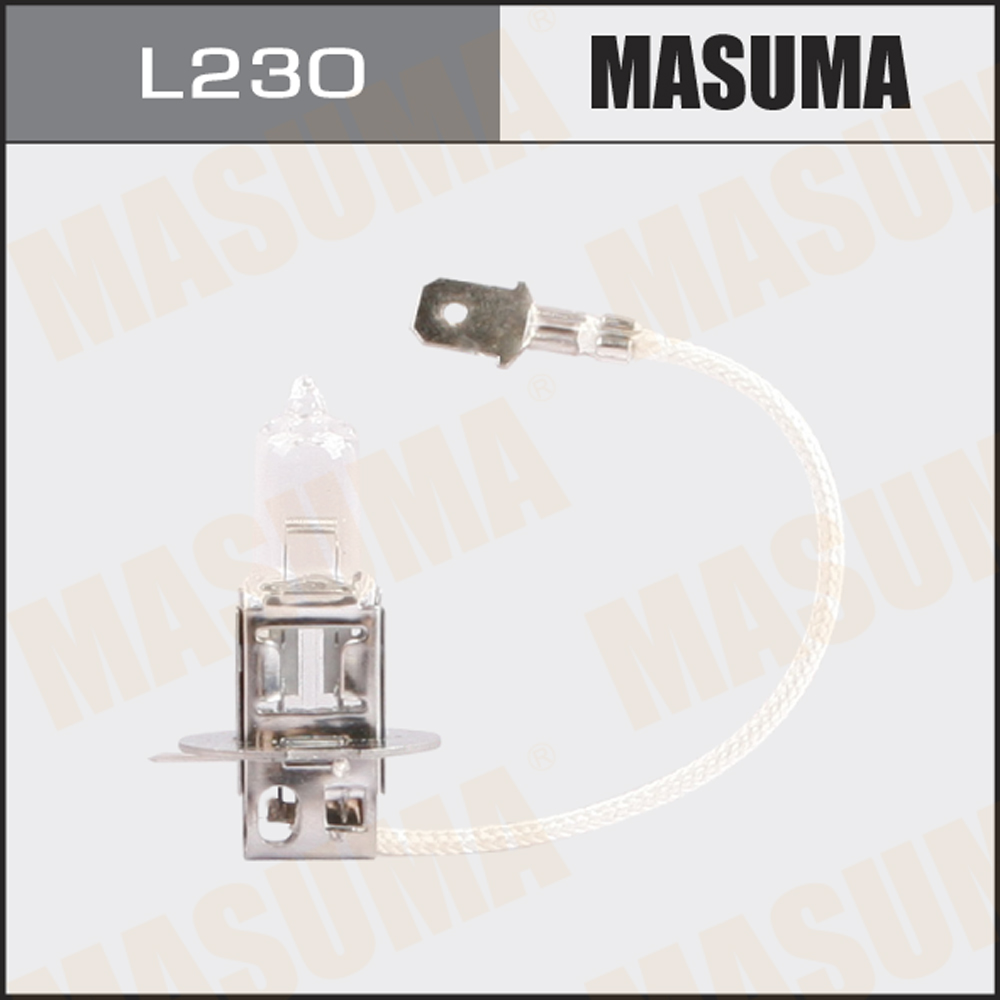 Галоген. лампа masuma H3 12v 55W - Masuma L230