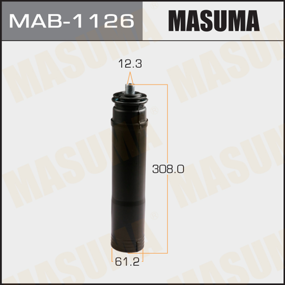 Пыльник стоек masuma | зад | - Masuma MAB-1126