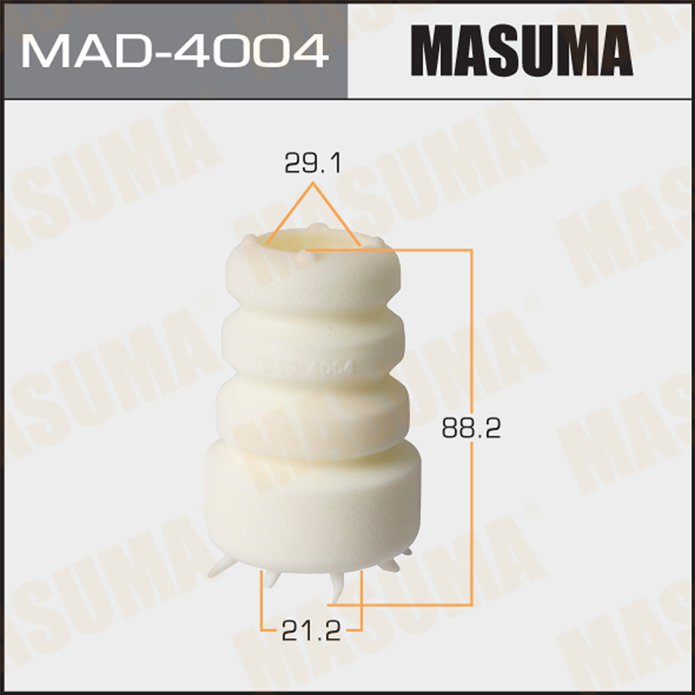 Отбойник амортизаторов masuma, 21.2x29.1x88.2, mazda 6, mazda 6 wagon / GJ# - Masuma MAD-4004