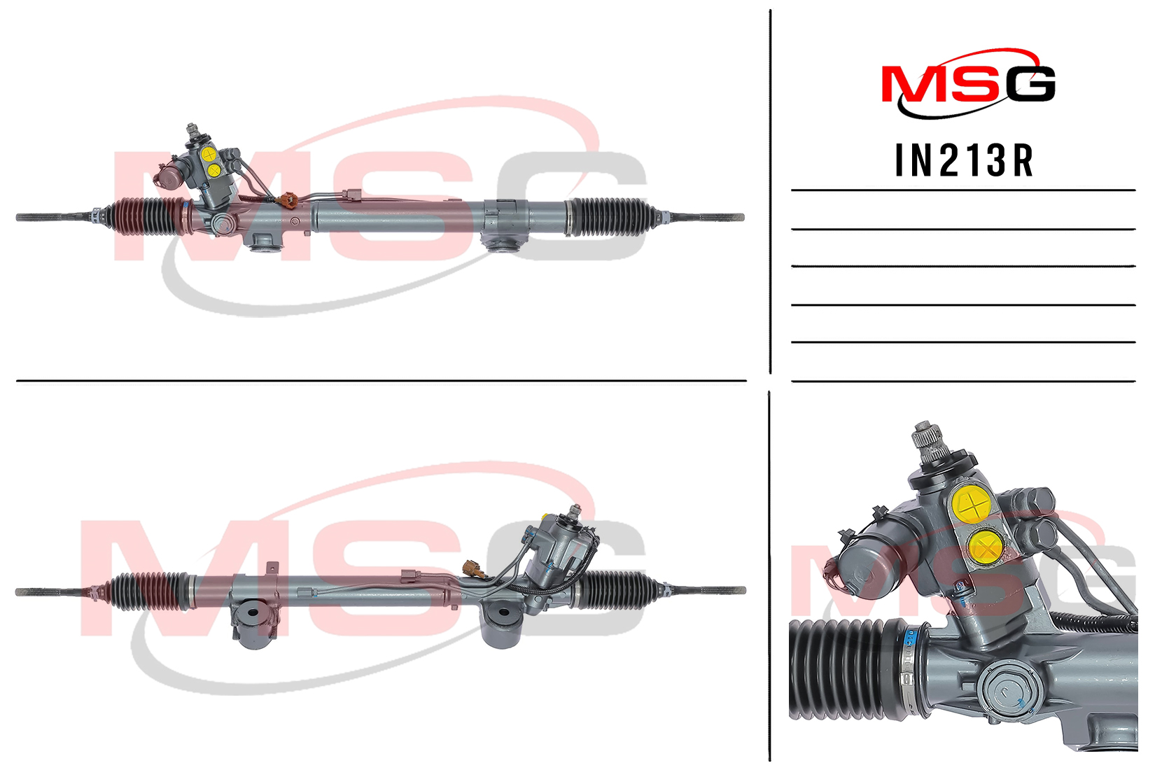 Рейка рулевая с ГУР infiniti m (y51) 10-,q70 (y51) 13- MSG in213r - MSG IN213R