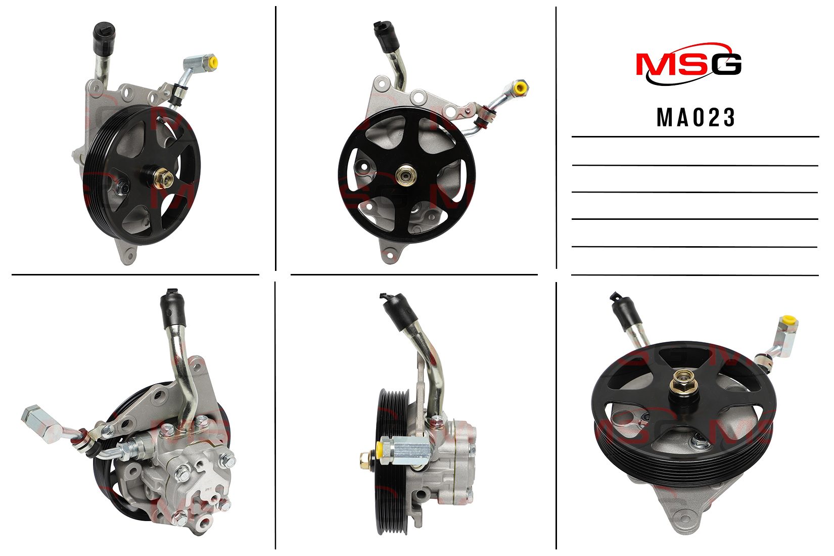 Насос ГУР новый Ford Escape / Maverick 2001-, Mazda Tribute 2000- - MSG MA023