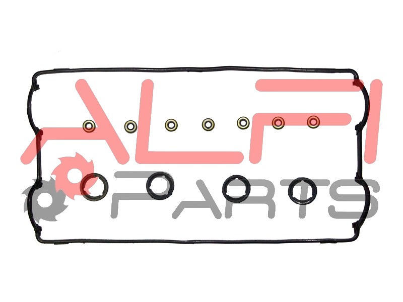 Комплект прокладка клапанной крышки, сальник свечного колодца и шайбы под шпильку (12030-pr4-000) - Alfi Parts GV2005KIT
