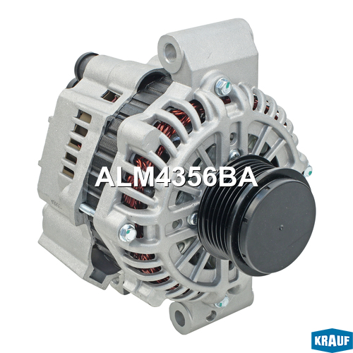 Генератор cо шкивом 6 ручьев - Krauf ALM4356BA